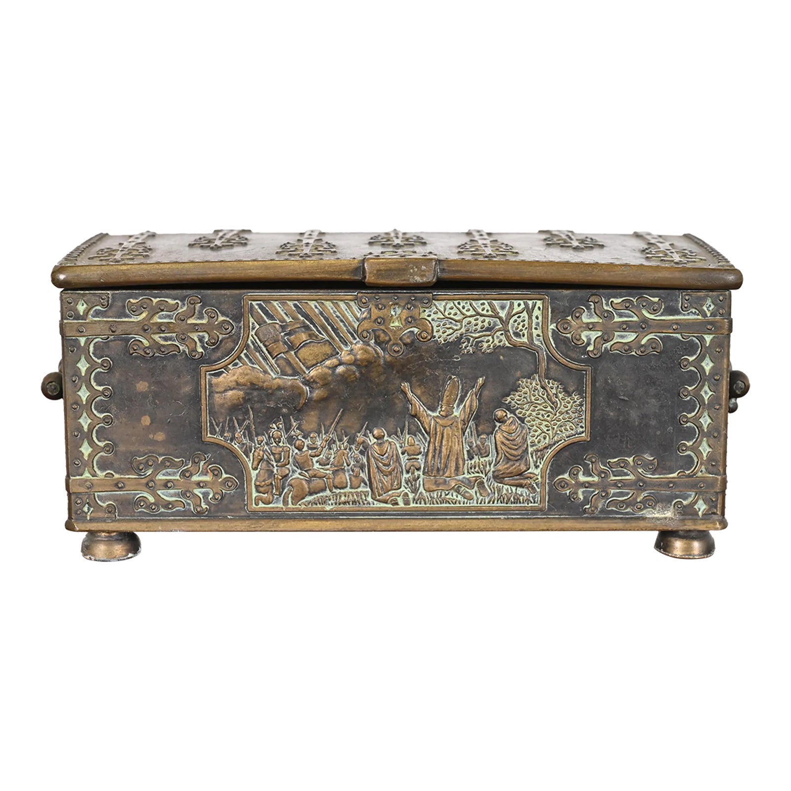 Lot De 16 Charnières Vintage Ton Bronze – 46x36mm – Quincaillerie Style Rétro – Uxcell