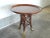 Neoclassical 20th Century Neoclassical Maitland Smith Leather Top Center Table With Bronze Feet For Sale - Image 3 of 13