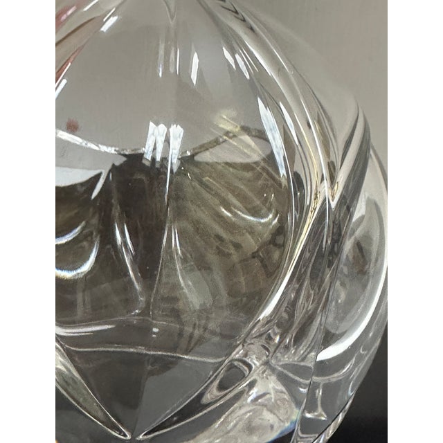 1960s Nachtmann Germany Bleikristall 24% Lead Crystal 6"h Bowl Vase For Sale - Image 14 of 18
