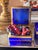 This vintage cobalt blue opaline glass casket is just beautiful! I love having little pieces like this on the bedside for...