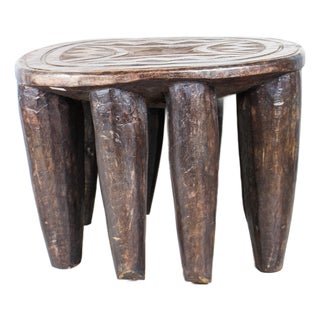 Nupe Stool in Wood For Sale