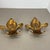 Vintage French Golden Florentiner Lily Wall Lights by Hans Kögl, 1970s, Set of 2 For Sale - Image 15 of 18