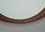 Italian Mid-Century Walnut Wall Mirror With Trefoil Frame For Sale - Image 4 of 11