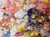 Floating Bubbles - Abstract Expressionist Composition in Acrylic on Canvas Bold abstract composition by California artist...
