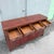 Chinese Red Hand Painted Credenza/Wedding Cabinet For Sale - Image 9 of 11