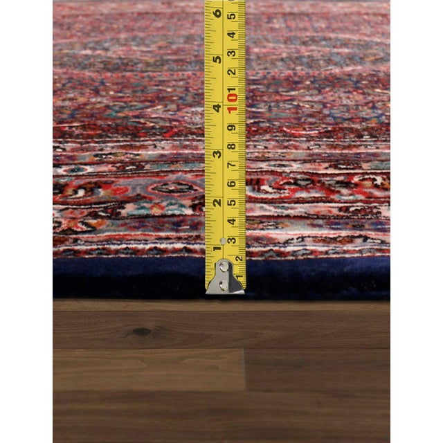 2020s Pasargad Home Bidjar Navy Wool Area Rug, 8' 0'' X 8' 5'' For Sale - Image 5 of 5