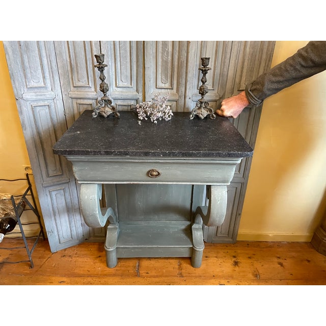 Louis Philippe French Console Table For Sale - Image 4 of 18