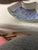 Ceramic 1980s Blue and White Crudités Platter For Sale - Image 7 of 9