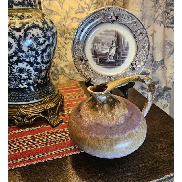 Mid 20th Century Kurt Tschorner, " Fat Lava" Vase for Ruscha. For Sale - Image 4 of 13