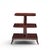 Late 20th Century Thomas Pheasant Contemporary American Three Tiered Mahogany End Table For Sale - Image 5 of 8