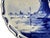 Hand-Painted Blue and White Landscape Plates from Royal Delft, 1980s, Set of 2 For Sale - Image 6 of 13
