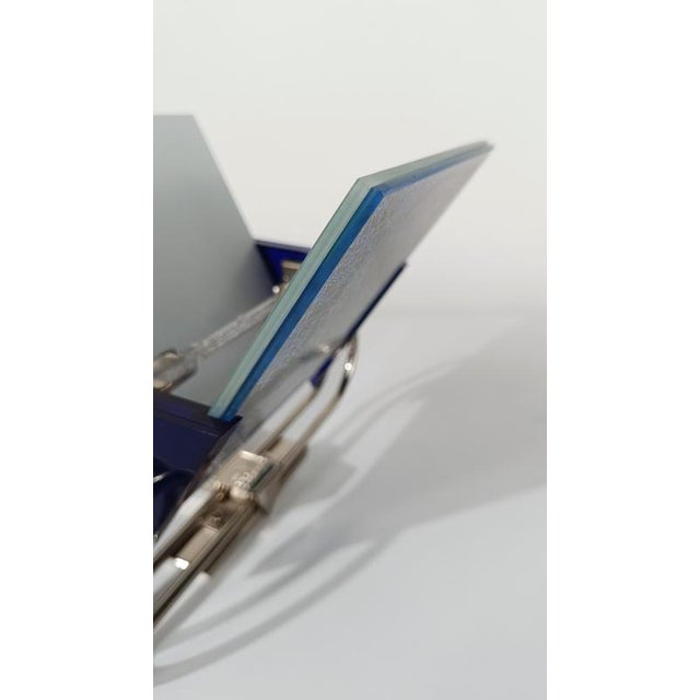 Italian Post Modern Sconce attributed to Perry A. King & S. Mirand for Arteluce, 1980s For Sale - Image 4 of 18