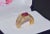 Gorgeous 18K solid gold 2.81CTS diamond and ruby cigar ring. This ring features a gorgeous wide band design with diamonds...