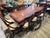 Modern Double Pedestal Italian Inlay Dining Set - 10 Chairs For Sale - Image 3 of 11