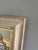 Burnt Orange Mid-Century Modern 'Where Houses Gather' Vintage Geometric Abstract Street Scene Oil Painting by Swedish Artist Wilhelm Wik (1897-1987), Framed For Sale - Image 8 of 12