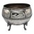 J. F. Curran & Co Stag Decor Silver Plated Server For Sale