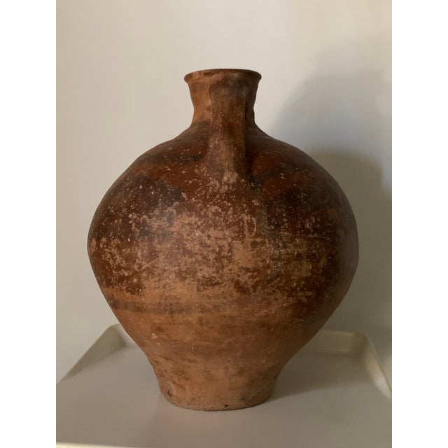 Rustic 18th Century Picher "Cantaro" From Calanda, Spain, Terracotta Vase For Sale - Image 3 of 13