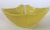 Mid 20th Century Vintage Yellow Cabbage Leaf Severing Bowl by Secla For Sale - Image 5 of 8