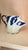Blue Circa 1900 Continental Cobalt and Gilt Porcelain Shaving Scuttle For Sale - Image 8 of 15