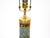 Mid-Century Modern Italian Blue Tapestry-Design Porcelain Table Lamps – Pair For Sale - Image 9 of 11