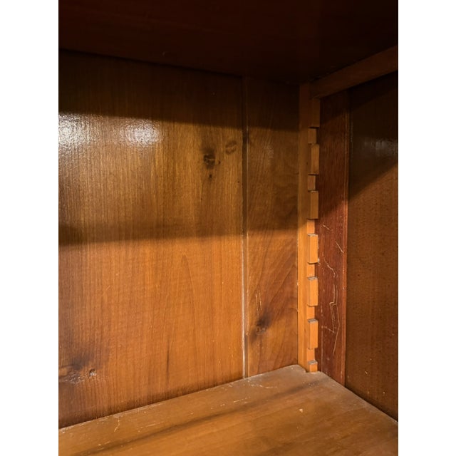Late 19th Century Victorian American Eastlake Burl Walnut Cylinder Roll Top Desk With Pull-Out Writing Surface For Sale - Image 4 of 18