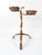 Antique Arts & Crafts Copper Double Pricket Candlestick, C. 1900–1930, Brutalist Style For Sale - Image 4 of 18