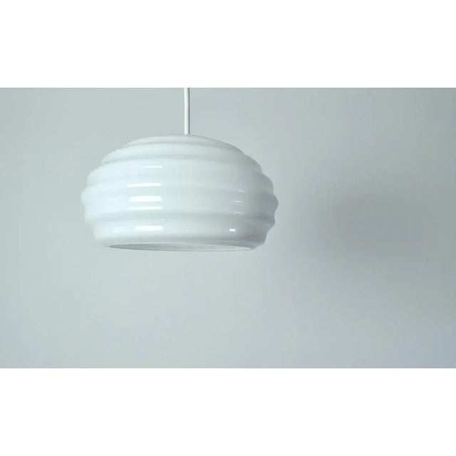 1980s New Wave Opal Glass Pendant by Verner Panton for Holmegaard, 1984 For Sale - Image 5 of 14