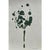 Set of 4 - One-of-a-Kind Dark Green Botanical Organic Modern Original Oil Paintings / Herbarium / Floral For Sale - Image 6 of 7