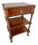Maitland Smith 3 Tier Occasional Table With One Drawer For Sale