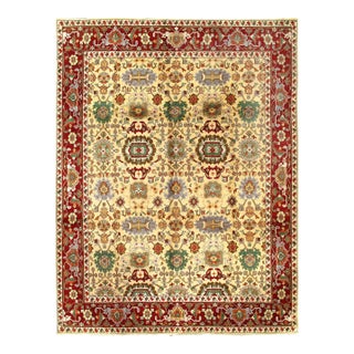 2020s Ivory Persian Mahal Design Rug For Sale