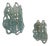 Murano Glass Spun Sugar Wall Sconces from Mazzega, Italy, 1970s, Set of 2 For Sale