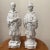 Vintage Pair Chinese Emperor Empress Asian Figure Couple Statues, 1979 For Sale - Image 9 of 9