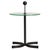 Vintage Italian Iron + Glass Top Side Table - 2 Available For Sale