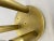 Space Age Italian Brass Atomic Ceiling Light by Gio Ponti, Italy, 1970s For Sale - Image 5 of 18