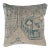 Vintage Turkish Rug Pillow For Sale