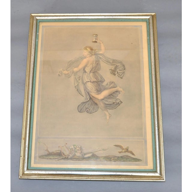 Grand Tour Borghese 1890 Steel Engraving Greco Roman Scene Bernard Picture Co. New York For Sale - Image 3 of 13