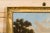 Textile Italian 19th Century Framed Oil on Canvas Painting Depicting Cows in Pastures For Sale - Image 7 of 12