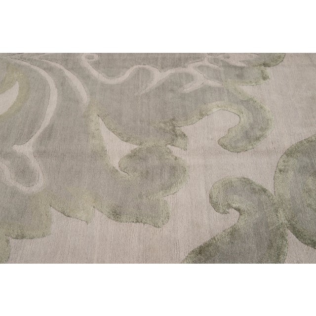 Textile 21st Century Contemporary Modern Tibetan Rug For Sale - Image 7 of 13