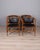 Vintage Wood and Leather Chairs from Isa Bergamo, 1960s, Set of 4 For Sale - Image 15 of 15