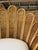 Vintage Sculptural Rattan Fan Back Palm Frond Lounge Chair For Sale - Image 9 of 12