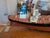 Wood Rare Museum Quality Tanker Ship Model in Display Case Titled "Mv Captain Gregos" For Sale - Image 7 of 10