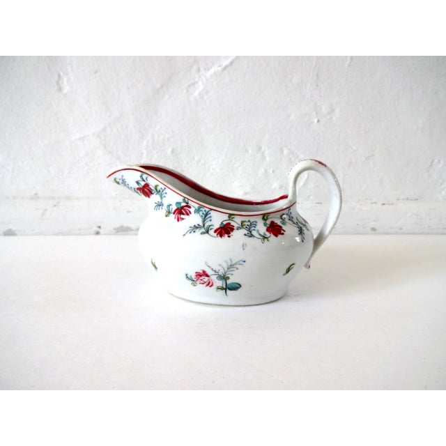 English Antique C. 1790-1810 New Hall Pitcher For Sale - Image 3 of 7