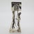 Metal Vintage Italian Handmade Sterling Silver 925 Basket Players Large Rare Figurine Sculpture For Sale - Image 7 of 11