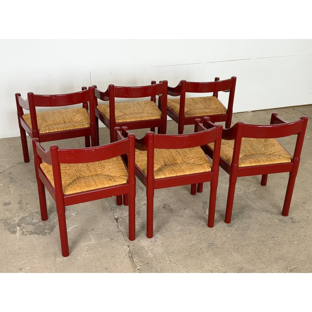 1950s Mid-Century Modern Carimate Armchair by Vico Magistretti for Cassina, Italy, 1959 For Sale - Image 5 of 18