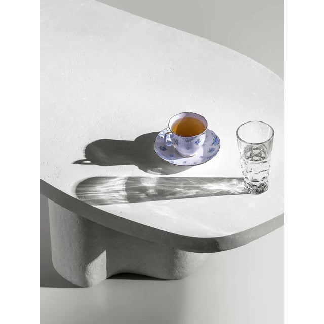 Stone White Stone Coffee Table by Donatas Zukauskas For Sale - Image 7 of 12