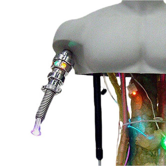 Terminator 3: Rise of the Machines Experimental T-101 Torso Screen Used Prop For Sale - Image 4 of 8