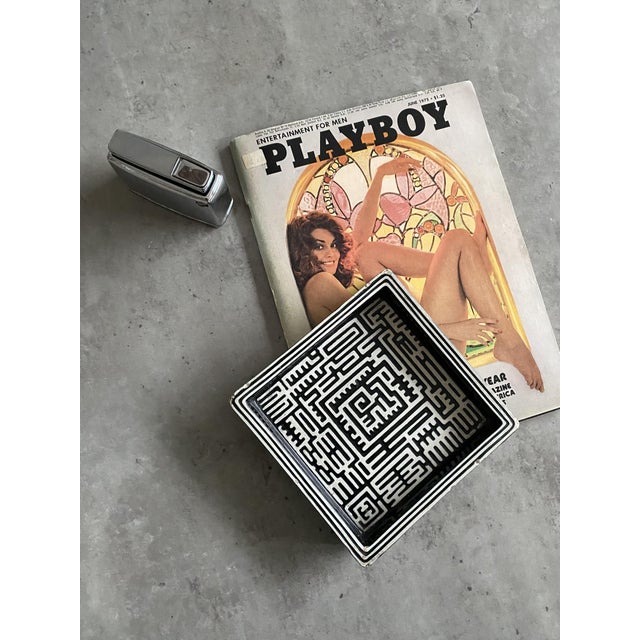 A rare piece from the iconic Domino series — one of Stig Lindberg's most celebrated works for Gustavsberg, and one of the...