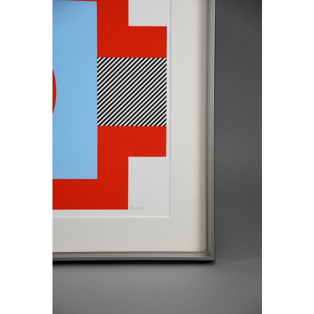 1970s Kumi Sugaï, Festival A, 1970s, Silkscreen, Framed For Sale - Image 5 of 14