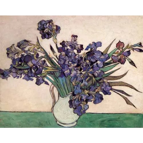 Artist: Vincent Van Gogh Country: France Title: Still Life with Irises Medium: Giclee Marks: Numbered limited edition...