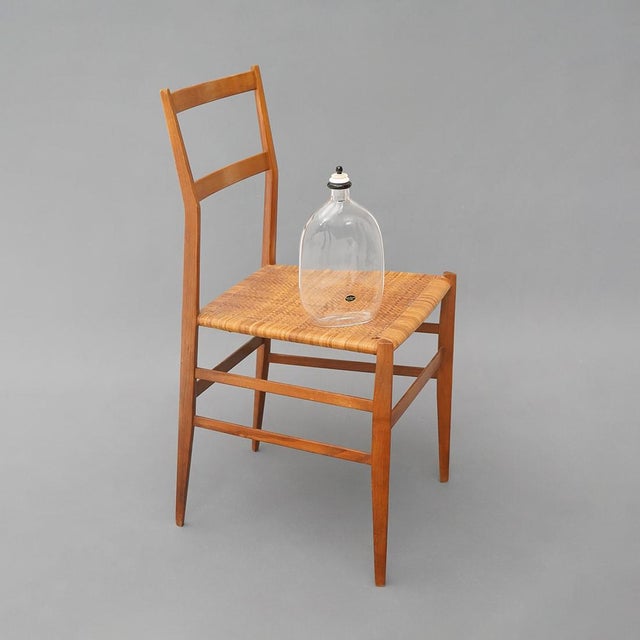 Murano Glass Bottle with Stopper by Giovanni Cenedese, 1970s For Sale - Image 12 of 13